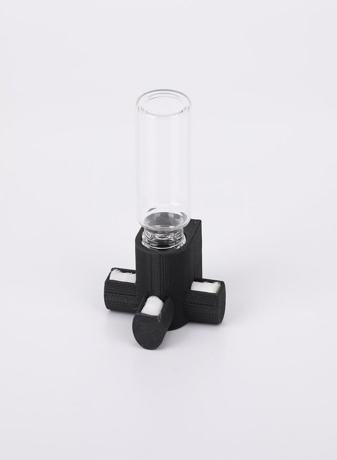 Daerky Jumping Spider Water Dispenser, Magnetic Hanging Feeder,Suitable for Jumping Spiders,Tarantulas, Praying Mantises,Arboreal Animals, and Other Small Animal Enclosure Accessories,5ML (Black) - Image 1